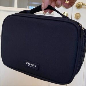 Prada Black toiletry bag